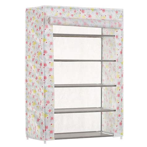 Generic TM 5-Tier Shoe Rack 15 Pairs Shoes Storage Organizer Cabinet ...