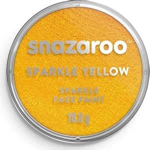 Snazaroo Sparkle Face Paint, 18ml, Sparkle Yellow : Amazon.in: Beauty