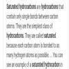 3) What is meant by saturated hydrocarbons? Give two examples. - Brainly.in
