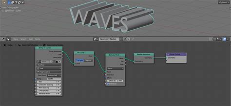 Image result for Blender Tutorial Geometry Node Text Effects