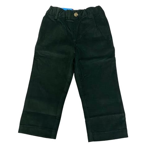 J.BAILEY Boy's Corduroy Pants Forest - Beyond The Rainbow