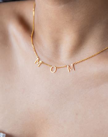Scattered Name Necklace