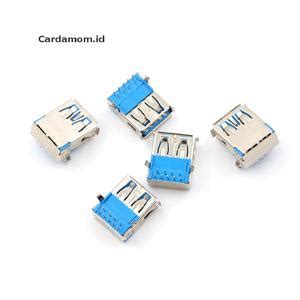 Jual LY152 Fcc 5pcs Konektor Soket Dip Pcb Usb 3.0 Tipe A Female Sudut ...