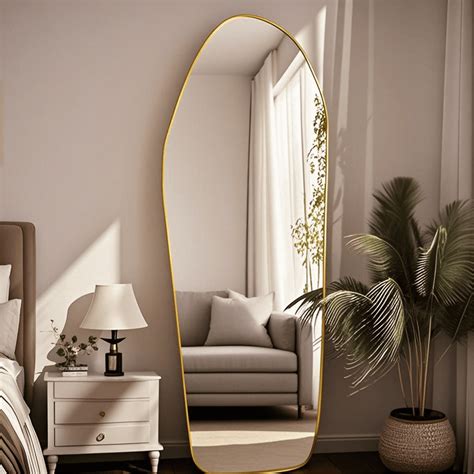 Irregular Floor Mirror
