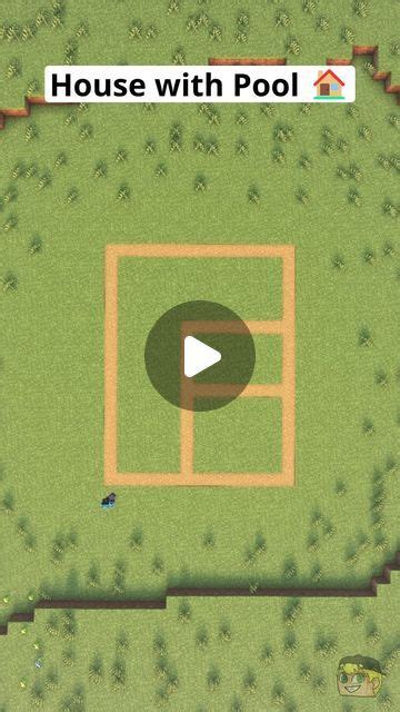 Image result for Halny Minecraft House Tutorial with Pool