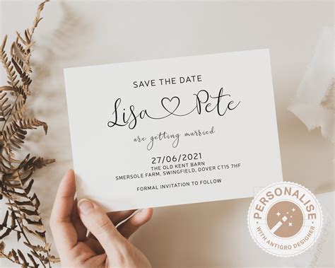 Save the date examples wedding 60 photos - Astyledwedding.com