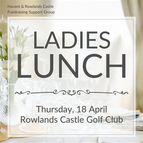 Ladies Lunch - Rowans Hospice