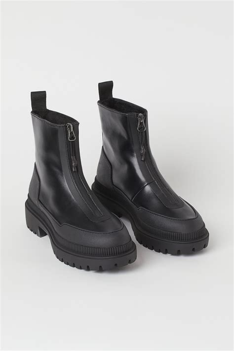 Water-repellent boots - Black - Ladies | H&M IN