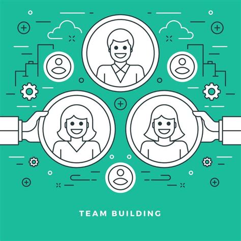 Team Building Background Design Vector 的图像结果