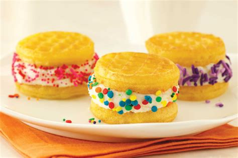 Eggo Minis Ice Cream Sandwiches | Ice cream sandwich, Mini ice cream ...