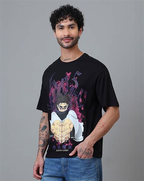 Jujutsu Kaisen Printed Oversized Tshirt For Men – Free Authority