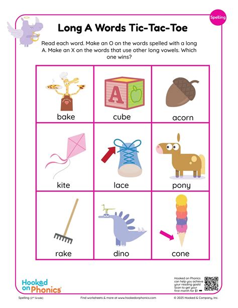 Long A Words | Hooked on Phonics