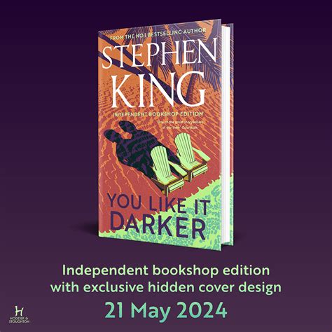 You Like It Darker, a new collection of stories, is coming in May 2024 ...