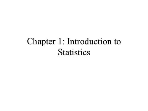 Image result for Statistics Lecture 1