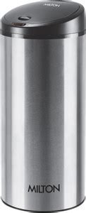 MILTON Sensor Bin 50 Stainless Steel Automatic Lid Closing Sensor Bin ...