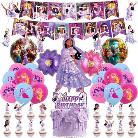 Encanto Birthday Party Supplies for Isabella, | Ubuy India