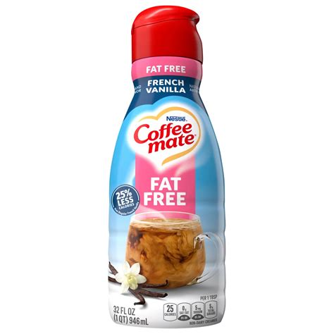 Nestle Coffee Mate Fat Free Coffee Creamer - French Vanilla - Shop ...