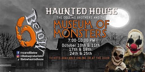 2025 HAUNTED HOUSE- The Collins Brothers and the Museum of Monsters ...
