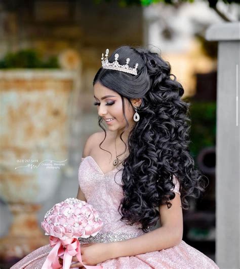 Pin by Aflorezgarcia on Gabby | Quinceanera hairstyles, Hairstyles for ...