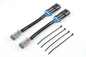 Fog Light Wiring Adapters H10 to Deutsch Set : Amazon.in: Car & Motorbike