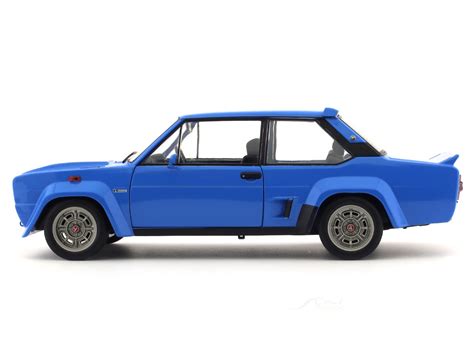 1980 Fiat 131 Abarth Blue 1:18 Solido diecast scale model car ...