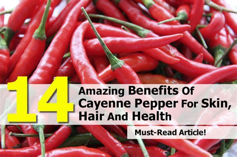 Kuvatulokset haulle cayenne pepper benefits