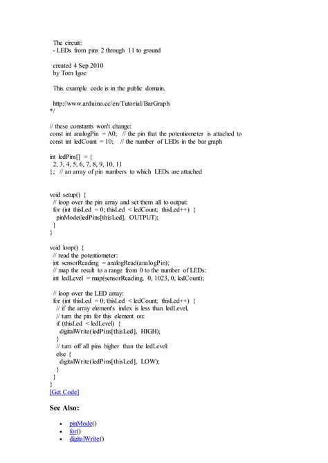 Basic Arduino Code Examples 的图像结果