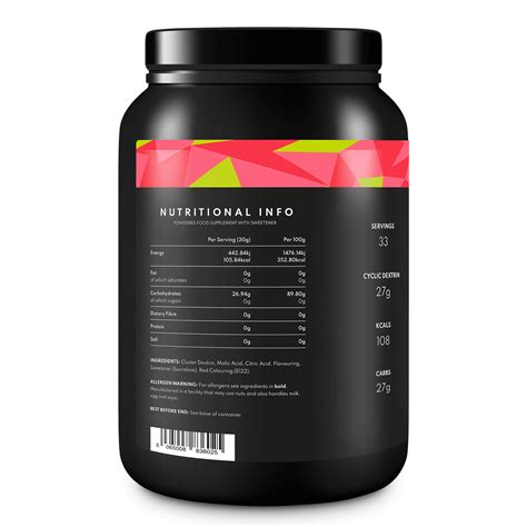 Combat Fuel Cyclic Dextrin (HBCD)™ | Performance Carbohydrate | Rapid ...