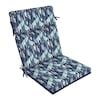 Style Selections 20-in x 21-in Adria Abstact Geo High back patio chair ...