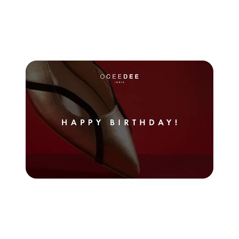 Gift Card || Happy Birthday || OCEEDEE – Oceedee
