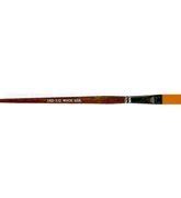 Mack Brush 162-1/2 1/2" One Stroke Lettering Golden Taklon Brush ...
