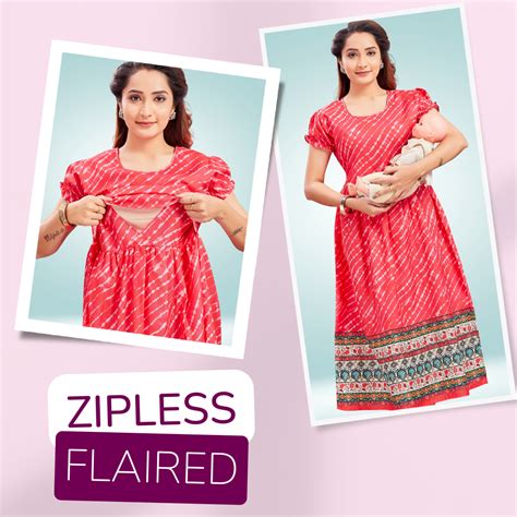 Zipless Maternity Flared Kurta – Ritijyastyle Maternity