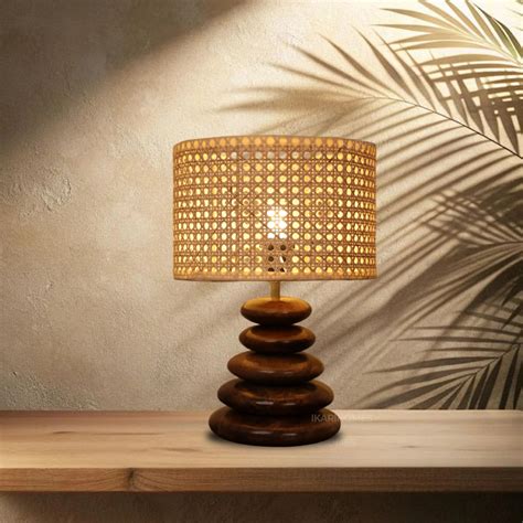 Rattan Pebble Lamp - Crafted for Calm. – Ikari Homes