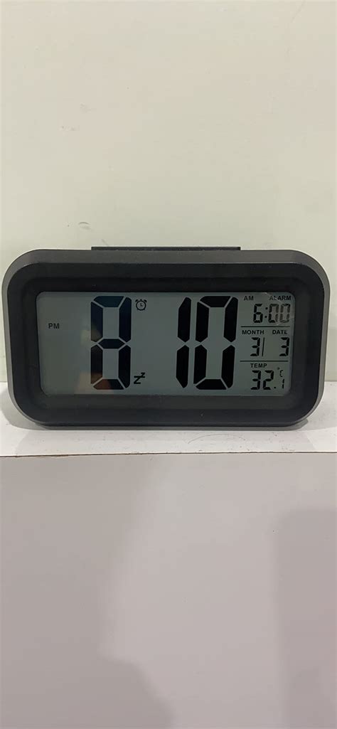 Buy SAPPHIRE INDIA Digital Alarm Clock for Students with Snooze Button ...