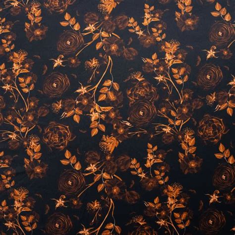 Bronze Rose Elastic Dining Table Chair Covers – Divine Trendz