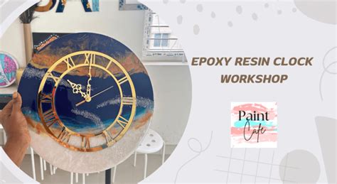 Book tickets to 12-inch Epoxy Resin Clock Workshop