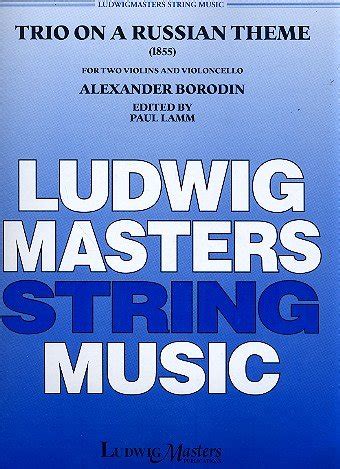 Buy Trio in G Minor: Conductor Score & Parts (Master String) Book ...