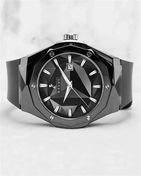Sylvi Imperial Black Color Latest Analog Watch for Men