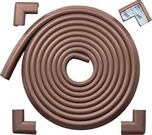 Buy Roving Cove Safe Edge & Corner Cushion- 15ft Value Pack - Coffee ...