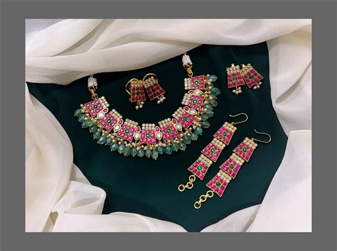 Vintage Collection Full set in Kundan - BR003 – Spurthi Jewels