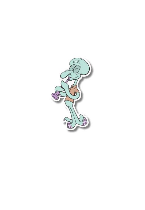 Squidward Sticker – Posterwa