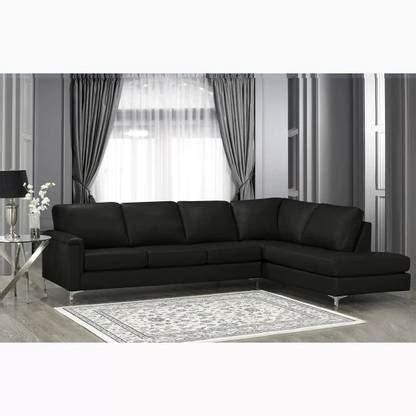 AH Homes Sanford Left Side L Shape Sofa for Living Room Leatherette 5 ...