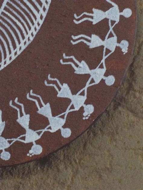 Buy HANDPAINTED WARLI ART ON METAL PLATES WITH HANCRAFTED CANVAS Type 1 ...