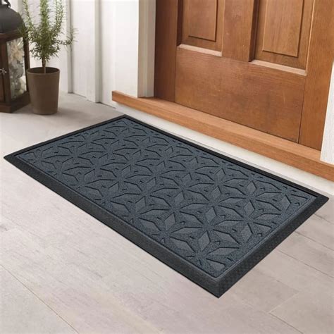 Buy LUXE HOME Coir Star Embossed Doormat - 75x45cm from Luxe Home at ...