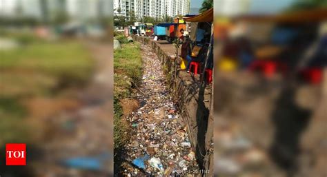 Drain used as garbage dump - Times of India