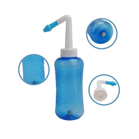 Buy Nasal Wash Bottle Neti Pot for Adults Children Nasal Wash Cleaner ...