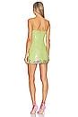 MAJORELLE Cal Embellished Mini Dress in Lime Green | REVOLVE