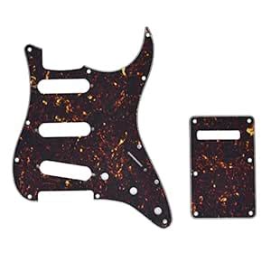 KAISH 11 Hole Strat SSS Pickguard ST Back Plate Trem Cover fits USA ...