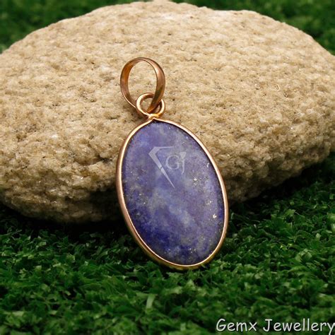 Buy Exquisite Natural Blue Sapphire Pendant Necklace Pendant, Blue ...