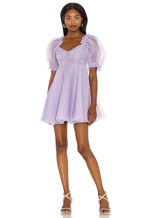 Selkie Parliament Dress in Moonstone | REVOLVE